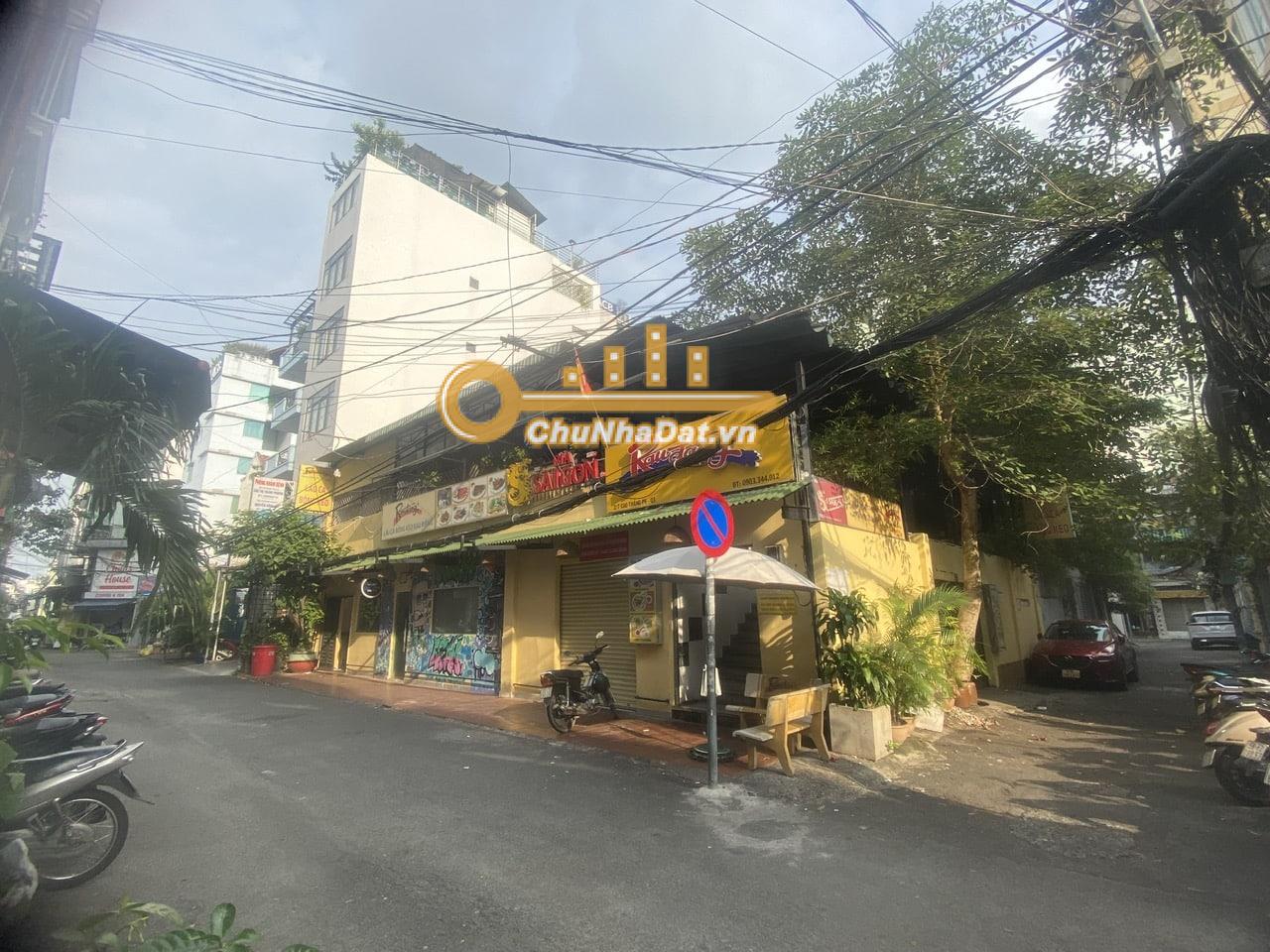 Bán Nhà 2 tầng Góc 2 mặt tiền Cao Thắng, Q.3 ngang 13.21m hướng Đông Nam