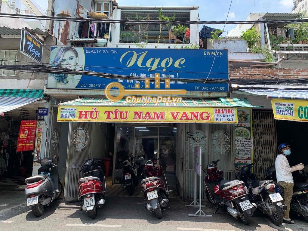 Bán Nhà 2 tầng Hẻm xe hơi Lê Văn Sĩ, Q.3 ngang 5.06m diện tích 126 m2 hướng Tây Bắc