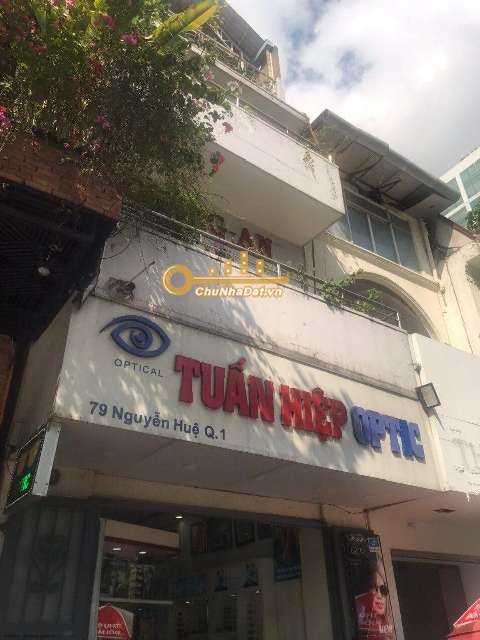 Bán Nhà 5 tầng Mặt tiền Nguyễn Huệ, Q.1 ngang 4.2m diện tích 101 m2