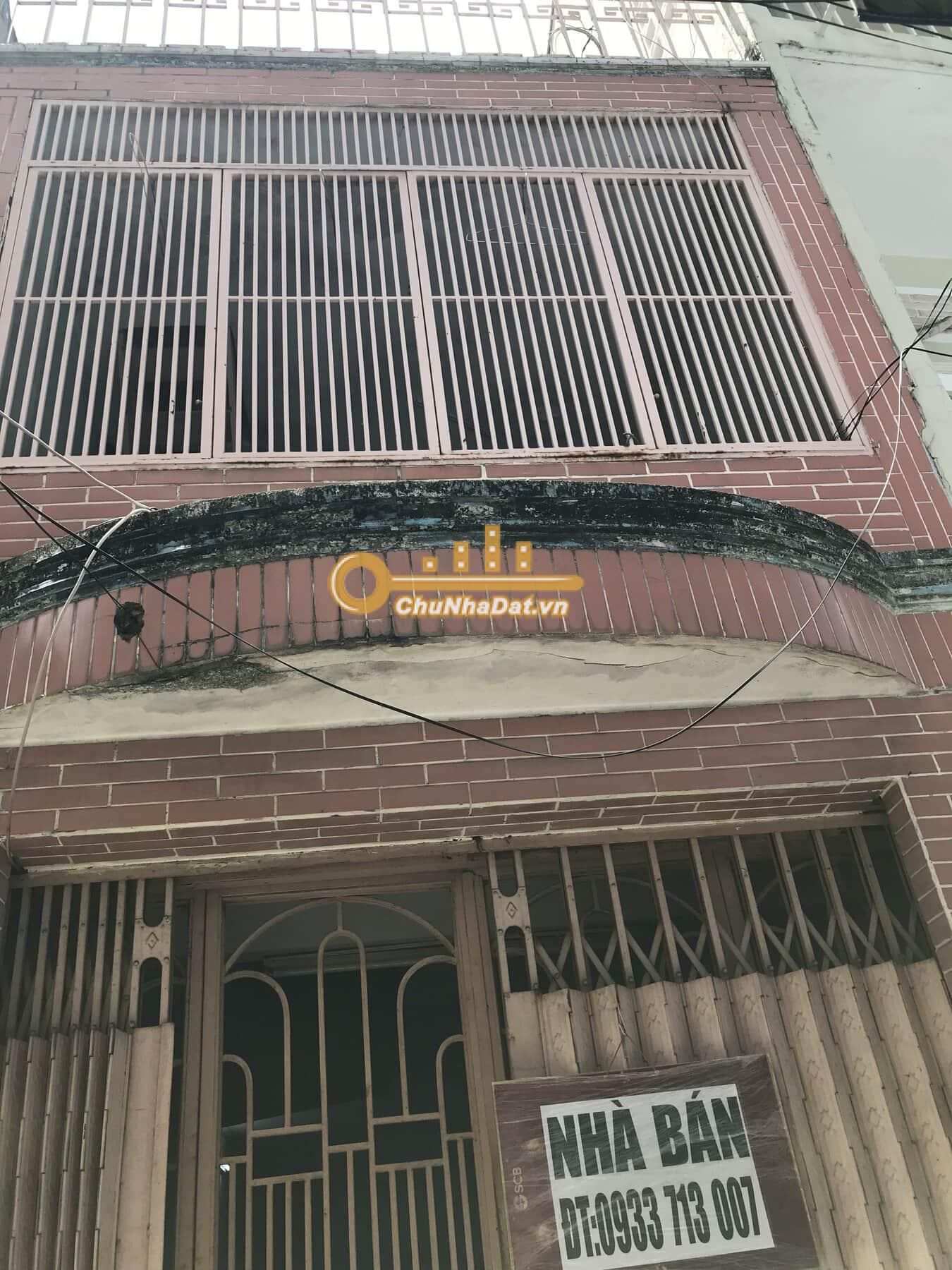 Bán Nhà 2 tầng Hẻm Nguyễn Cảnh Chân, Q.1 ngang 3m