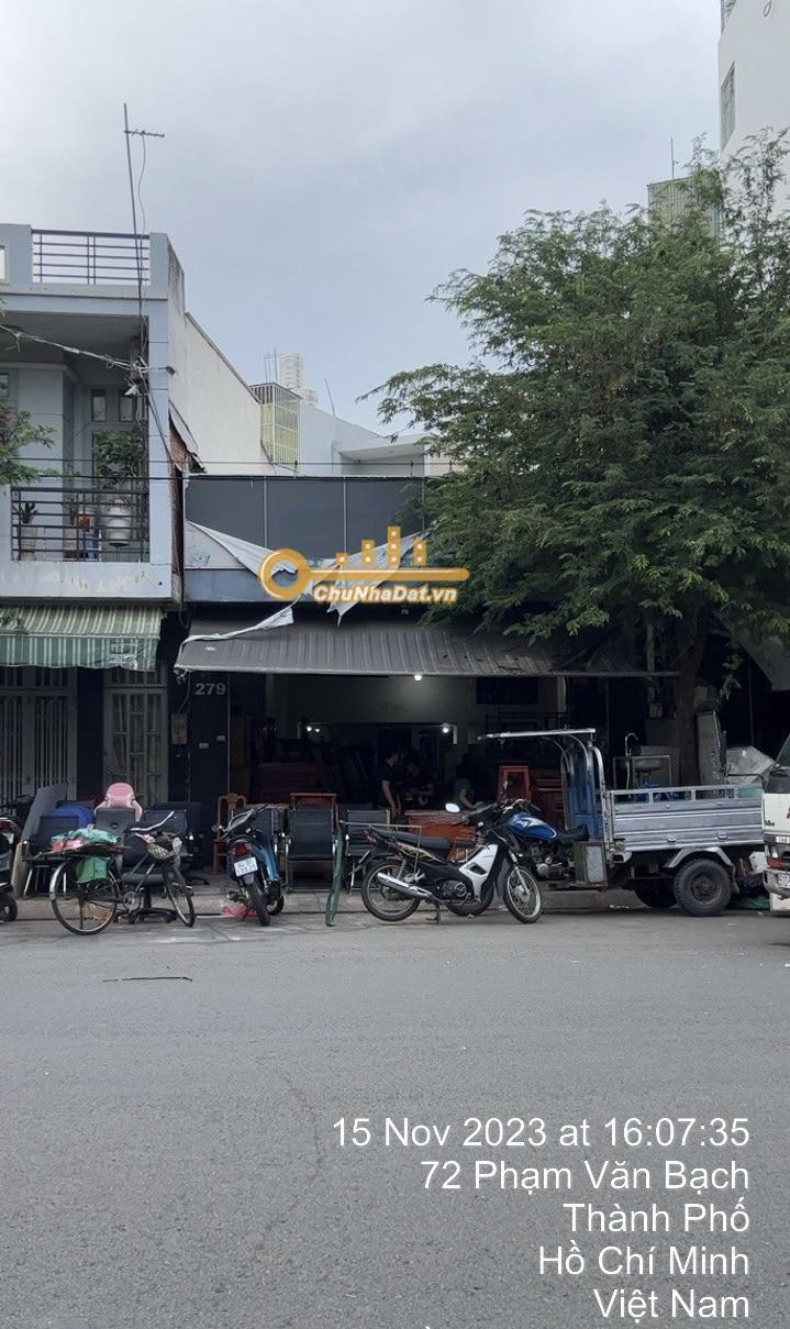 Bán Nhà Mặt tiền Phạm Văn Bạch, Tân Bình ngang 6.2m hướng Đông Nam