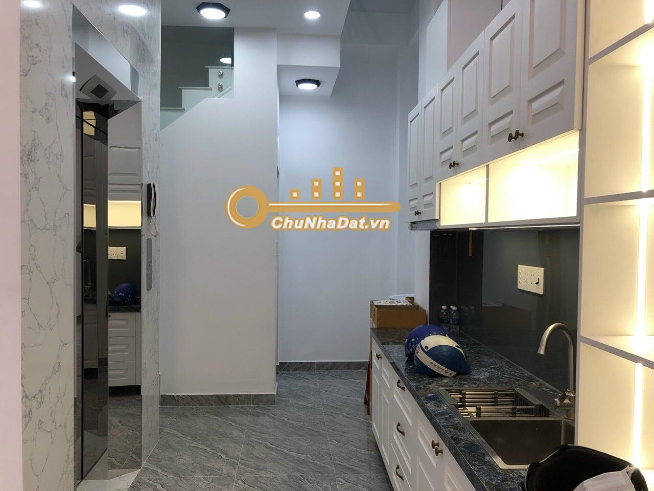 Bán Nhà 4 tầng Hẻm xe hơi Nguyễn Lâm, Bình Thạnh ngang 4m diện tích 38 m2 hướng Đông Nam