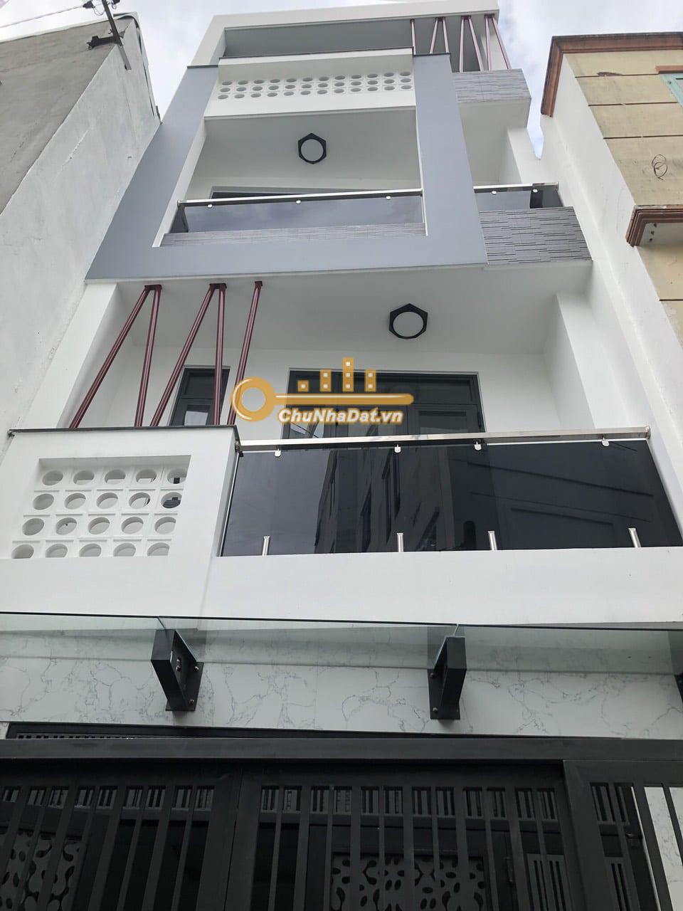 Bán Nhà 4 tầng Hẻm xe hơi Nguyễn Lâm, Bình Thạnh ngang 4m diện tích 38 m2 hướng Đông Nam