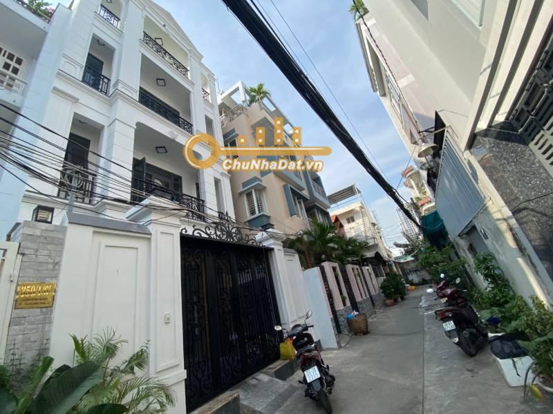 Bán Nhà 4 tầng Hẻm xe hơi Huỳnh Tấn Phát, Q.7 ngang 6m