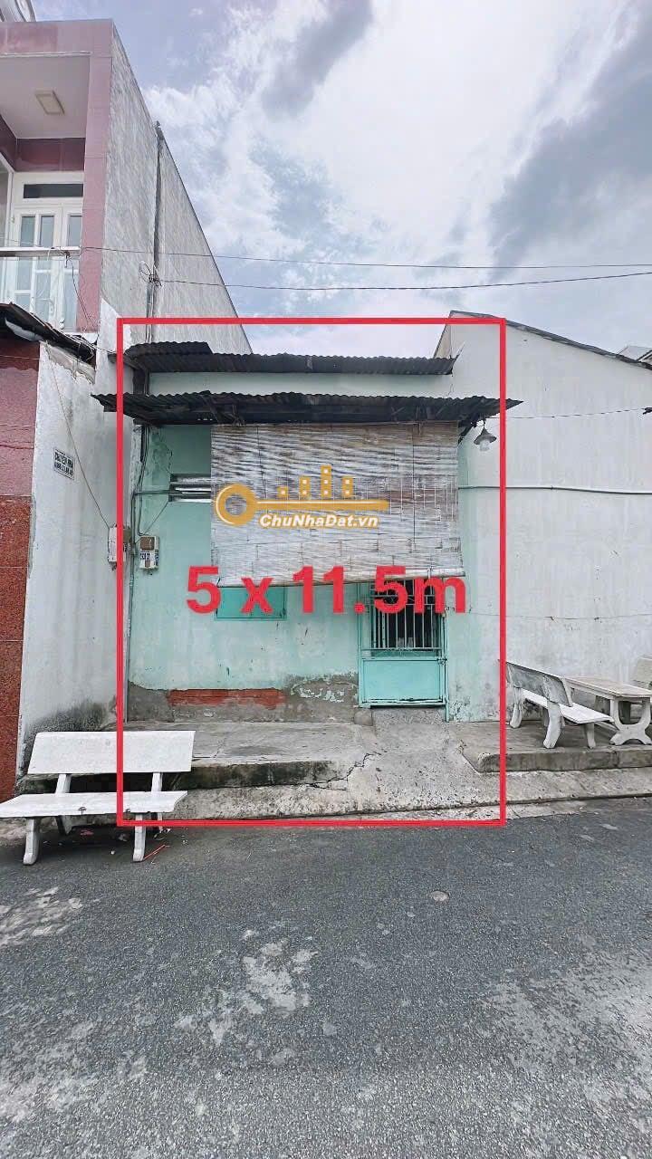 Bán Nhà Hẻm xe hơi Lê Sát, Tân Phú ngang 5m diện tích 58 m2 hướng Đông Nam