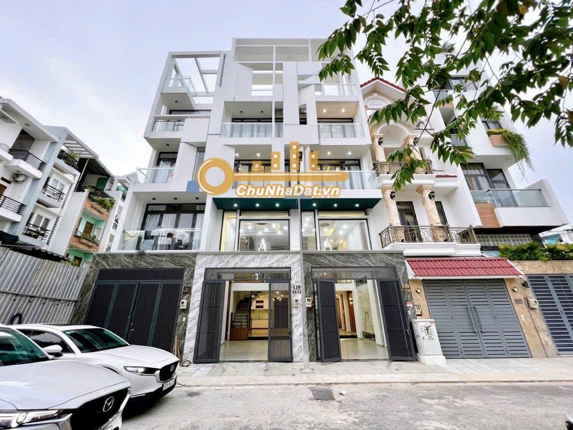 Bán Nhà 4 tầng Hẻm xe hơi Đường 30, Gò Vấp ngang 4m