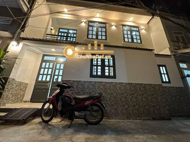 Bán Nhà 2 tầng Hẻm Nơ Trang Long, Bình Thạnh ngang 8m