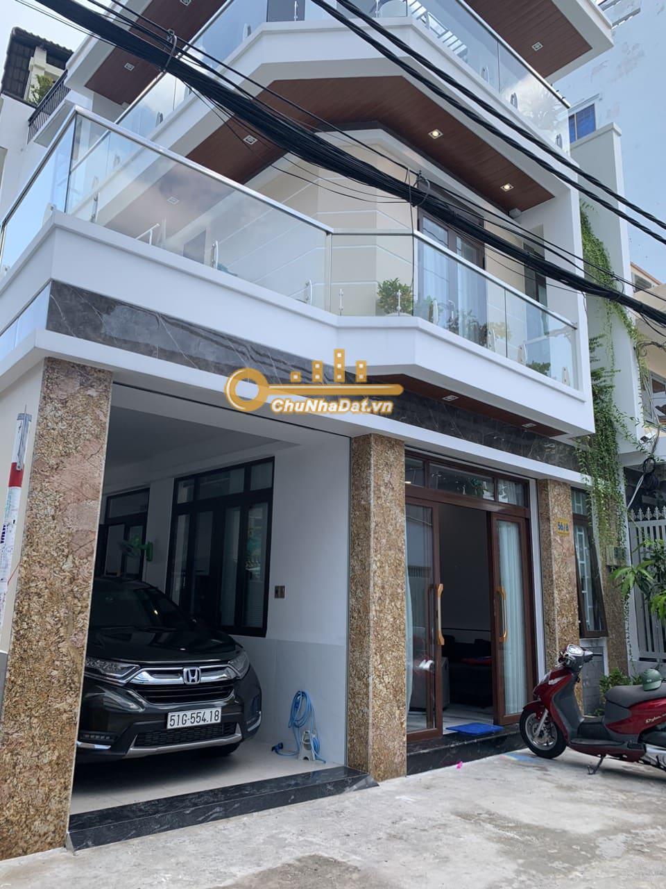 Bán Biệt thự 3 tầng Hẻm xe hơi Trịnh Đình Trọng, Tân Phú ngang 8m diện tích 60 m2 hướng Tây Nam