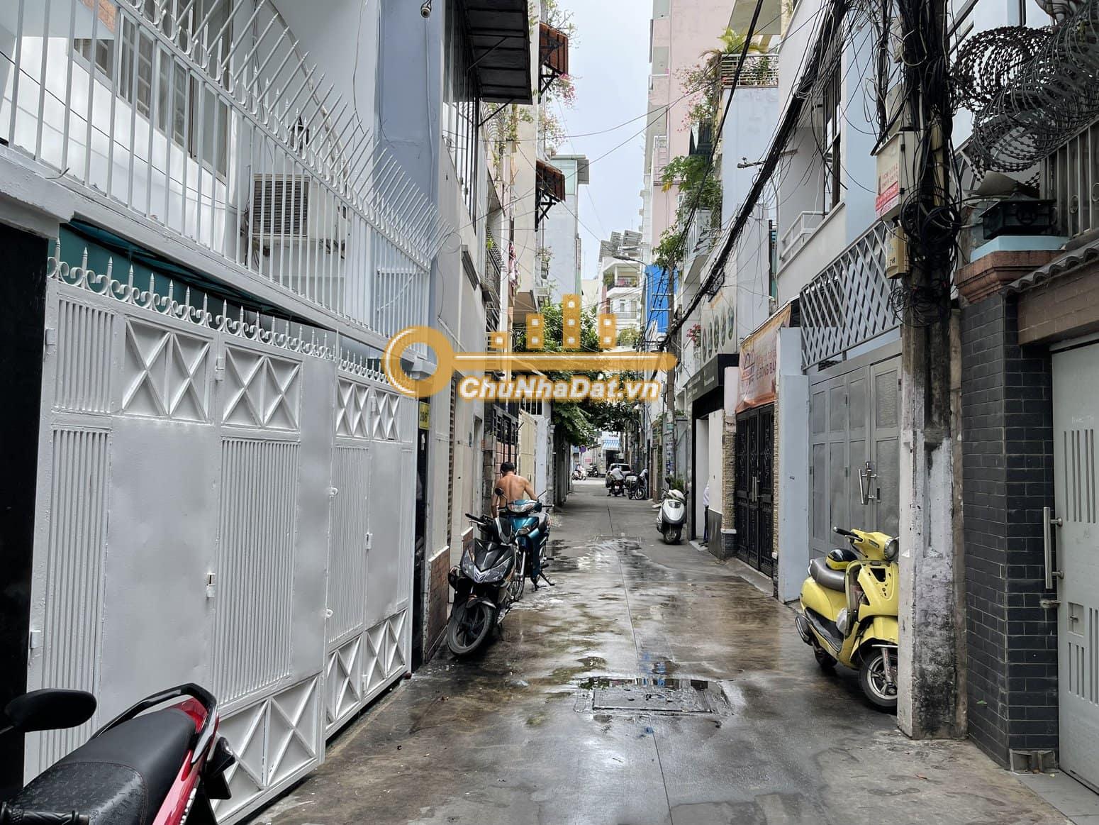 Bán Nhà 3 tầng Hẻm xe hơi Đặng Văn Ngữ, Phú Nhuận ngang 4.7m hướng Đông Tứ Trạch