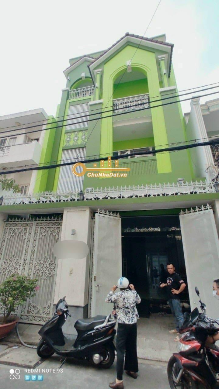 Bán Biệt thự 3 tầng Hẻm Bàu Cát, Tân Bình ngang 7.5m hướng Đông
