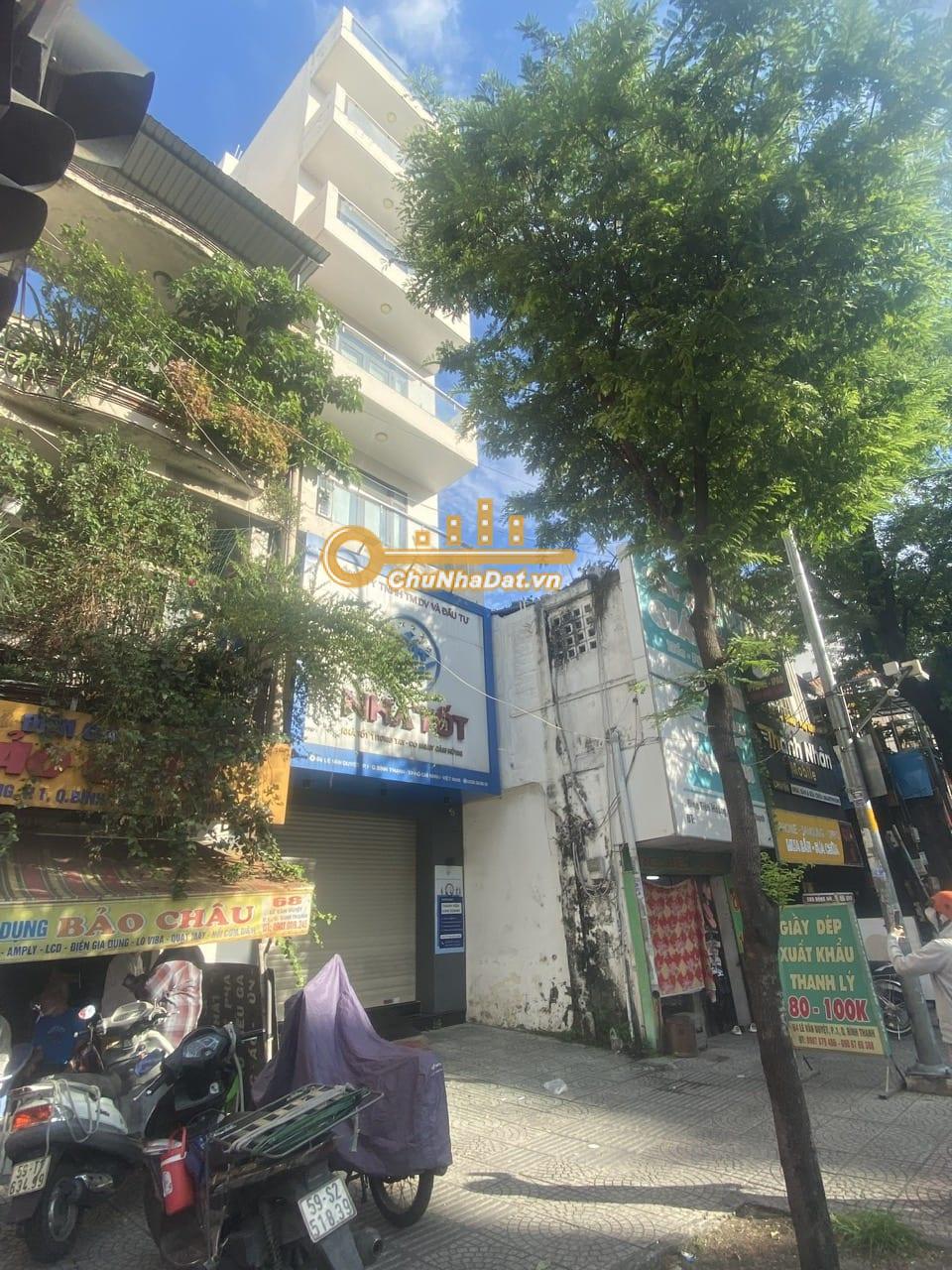 Bán Nhà 6 tầng Góc 2 mặt tiền Đinh Tiên Hoàng, Bình Thạnh ngang 4m diện tích 73 m2