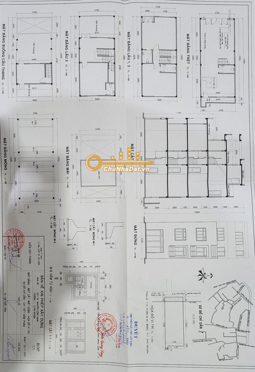 Bán Nhà Hẻm Nguyễn Công Hoan, Phú Nhuận ngang 5.4m diện tích 83 m2 dưới 6 – 10 tỷ