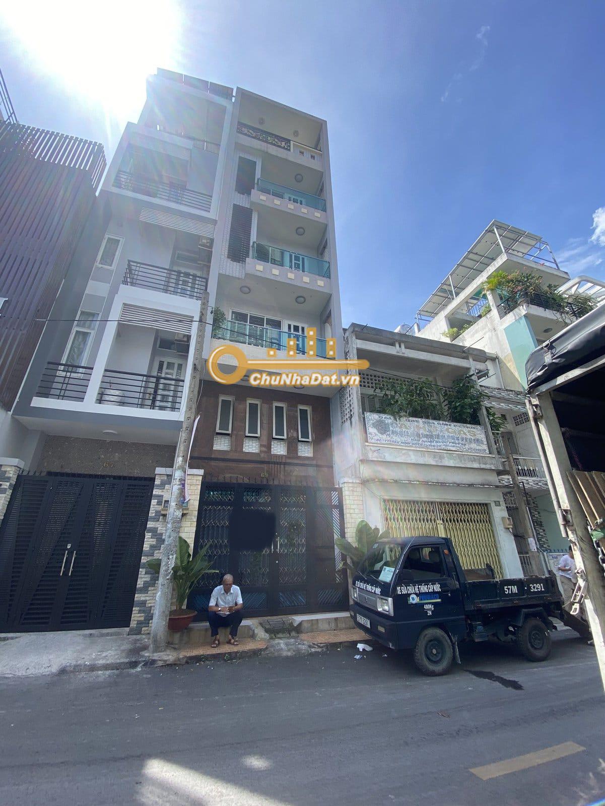 Bán Nhà 5 tầng Mặt tiền Trần Minh Quyền, Q.10 ngang 4m