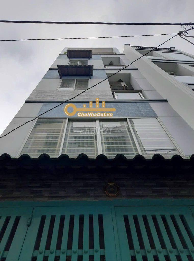 Bán Nhà 5 tầng Hẻm xe hơi Tô Hiến Thành, Q.10 ngang 3.4m