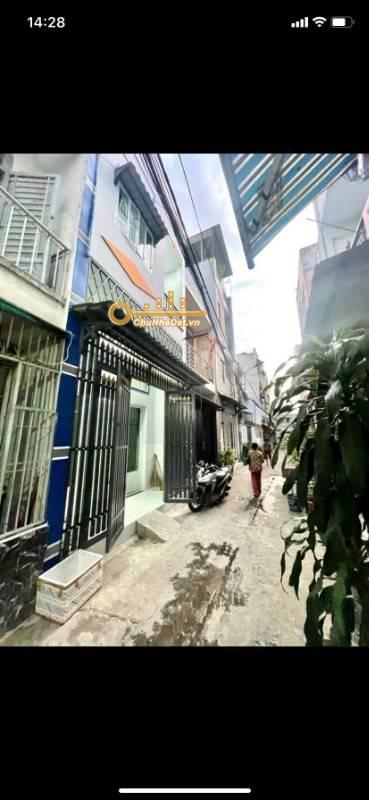 Bán Nhà 3 tầng Hẻm xe hơi Hương lộ 2, Bình Tân ngang 4m