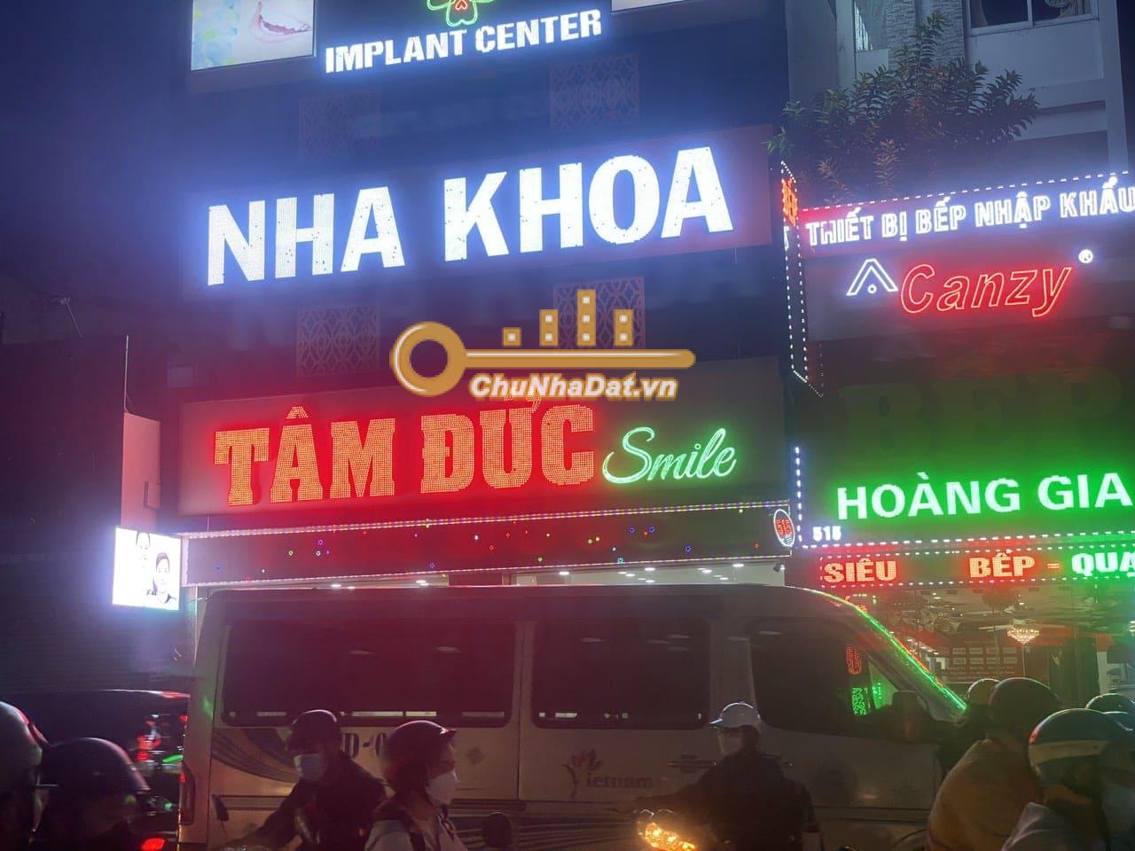 Bán Toà nhà 7 tầng Mặt tiền Hoàng Văn Thụ, Tân Bình ngang 9m hướng Tây Nam