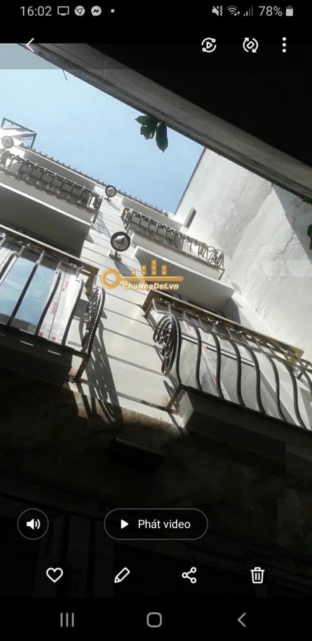 Bán Nhà 4 tầng Hẻm Đinh Công Tráng, Q.1 ngang 3.2m hướng Đông Bắc