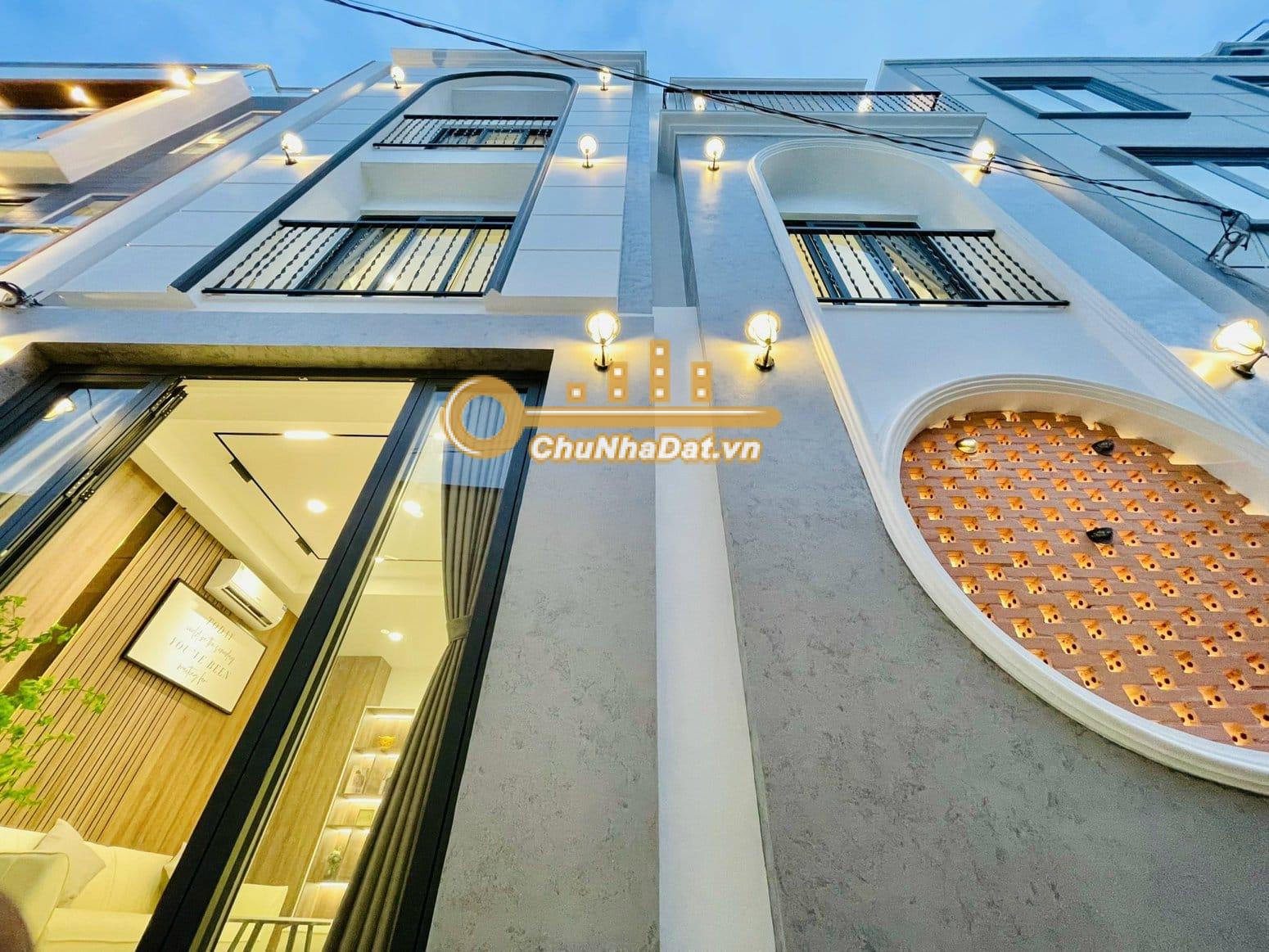 Bán Nhà 4 tầng Hẻm Hoàng Hoa Thám, Phú Nhuận ngang 7.33m hướng Tây Nam