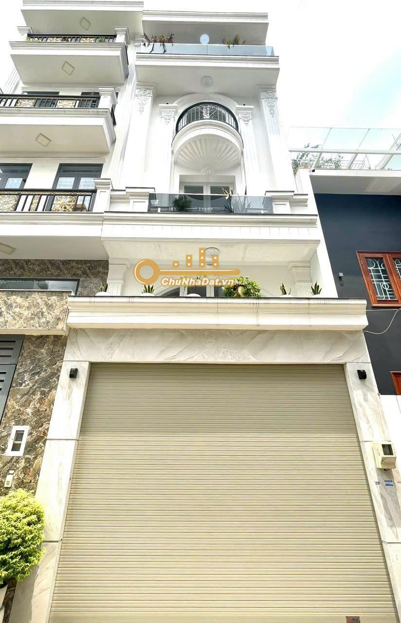 Bán Nhà 4 tầng Hẻm xe hơi Đường số 53, Gò Vấp ngang 4.5m hướng Đông Nam