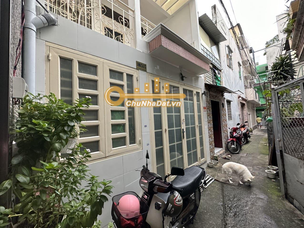 Bán Nhà 3 tầng Hẻm Đinh Tiên Hoàng, Bình Thạnh ngang 4m hướng Đông Nam