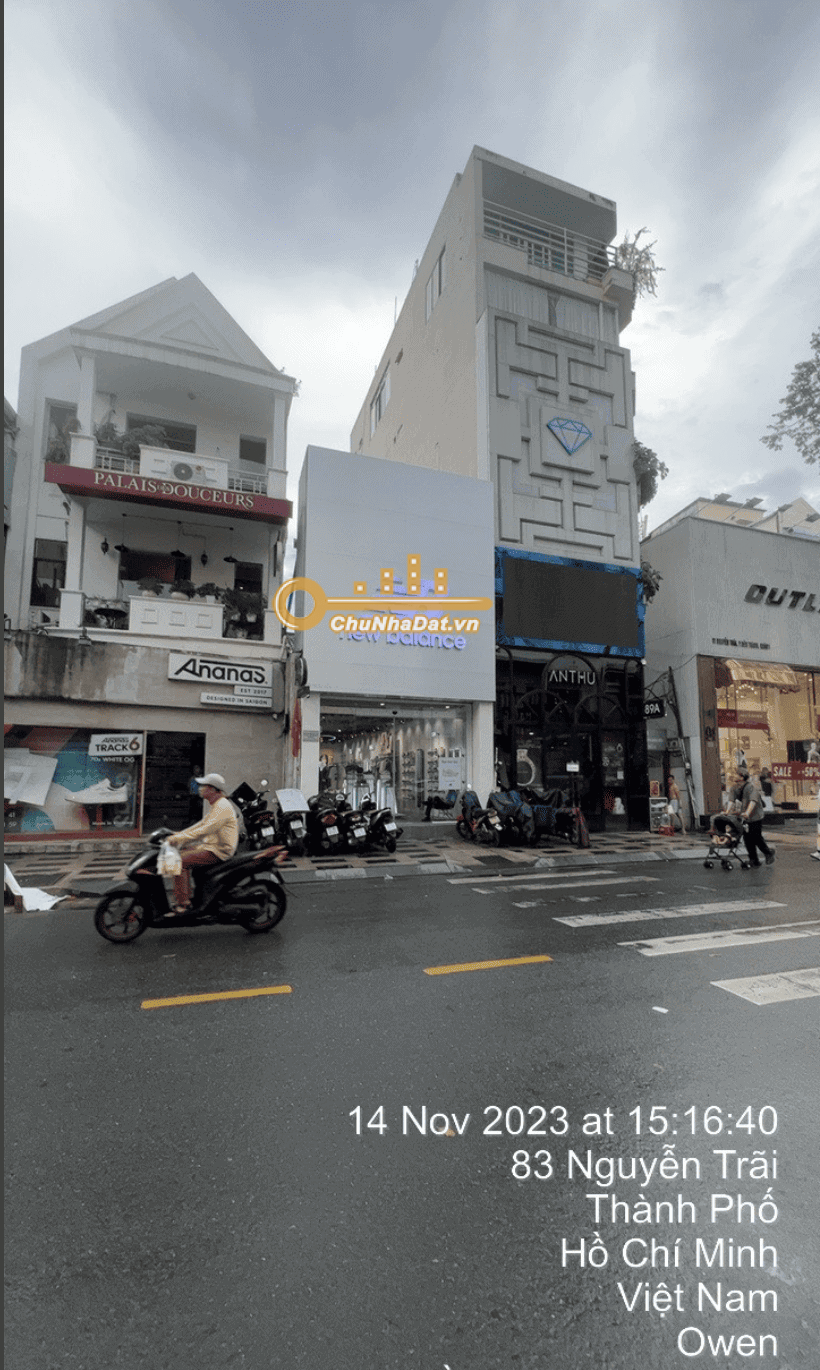Bán Nhà Mặt tiền Nguyễn Trãi, Q.1 ngang 4.45m diện tích 128 m2 dưới 50 – 80 tỷ