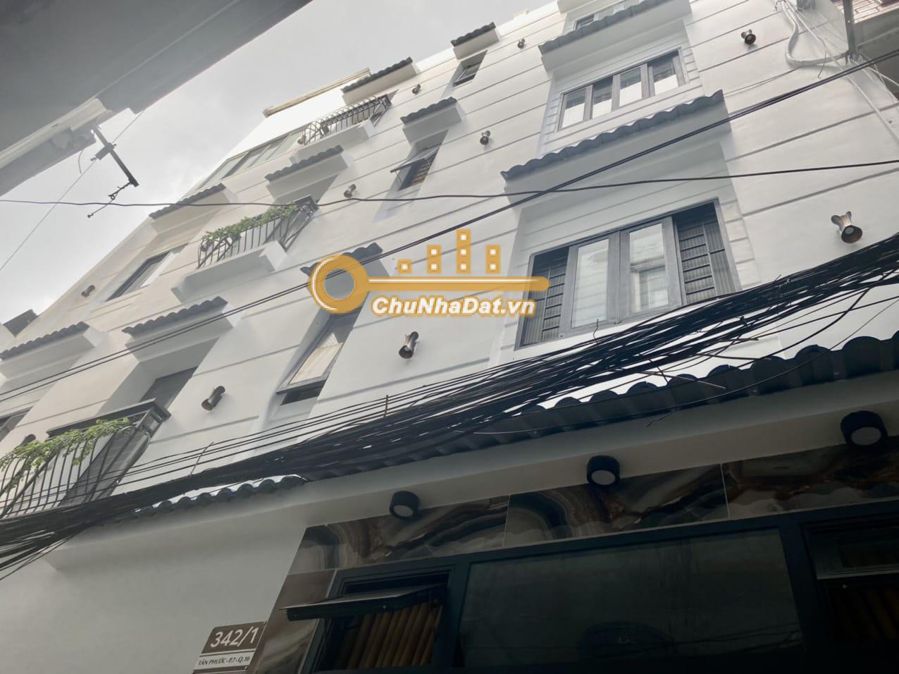 Bán Nhà 3 tầng Hẻm xe hơi Tân Tiến, Tân Bình ngang 3m