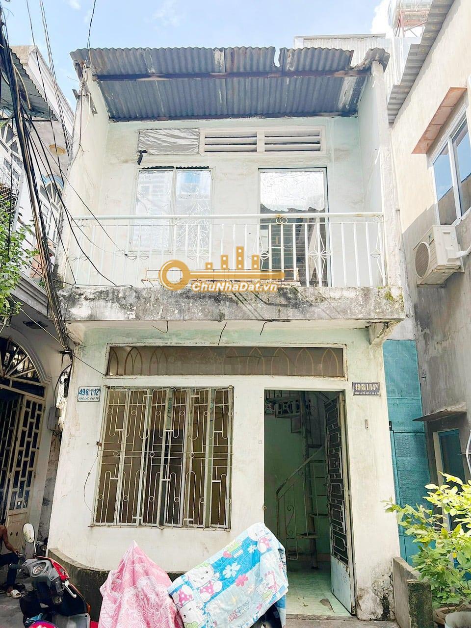 Bán Nhà 2 tầng Hẻm Hồng Lạc, Tân Bình ngang 3.47m diện tích 20 m2 hướng Đông Tứ Trạch