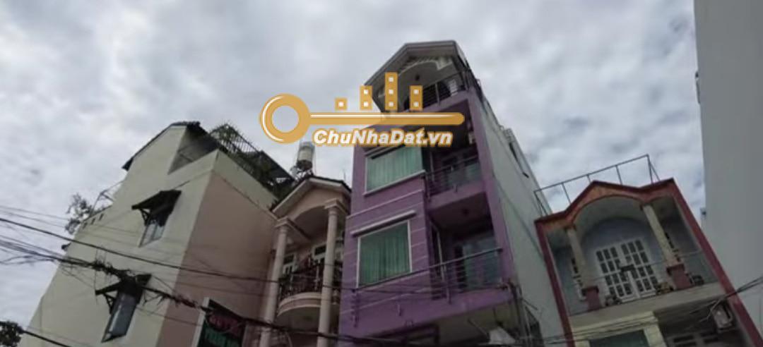 Bán Nhà 5 tầng Mặt tiền Huỳnh Văn Gấm, Tân Phú ngang 4.5m hướng Đông Bắc