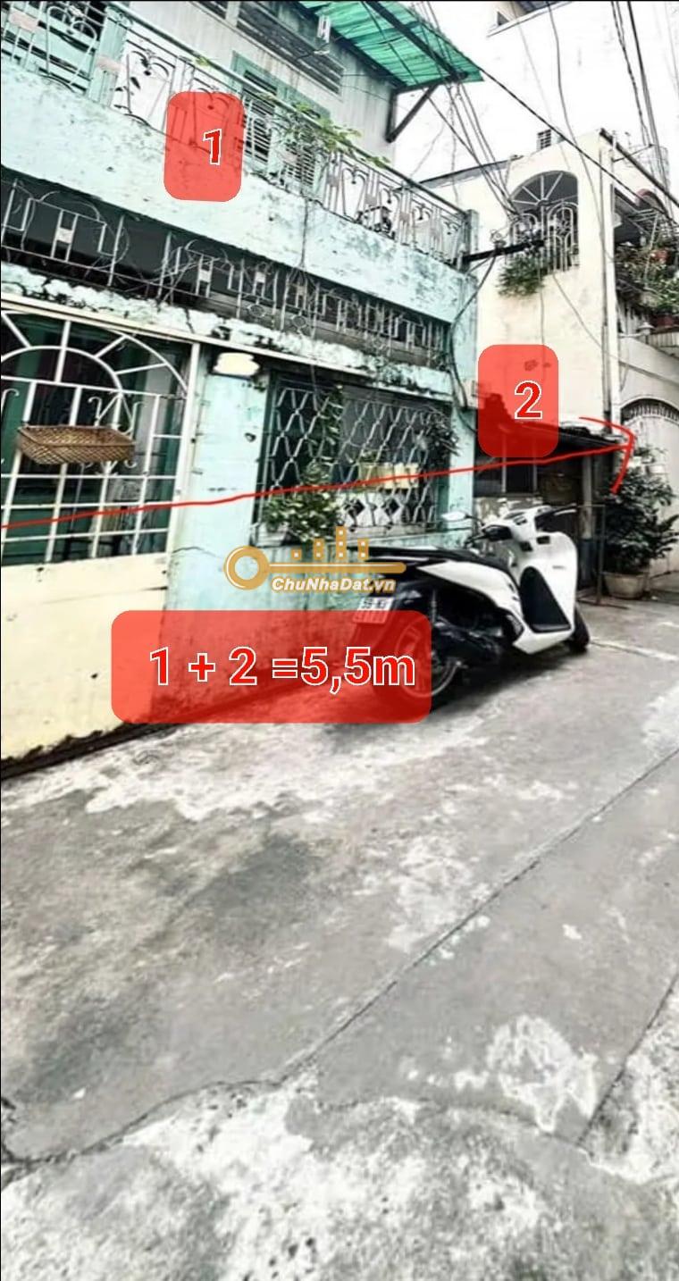 Bán Nhà 3 tầng Hẻm 489A/21/90 Huỳnh Văn Bánh, Phú Nhuận ngang 5.5m hướng Đông Bắc