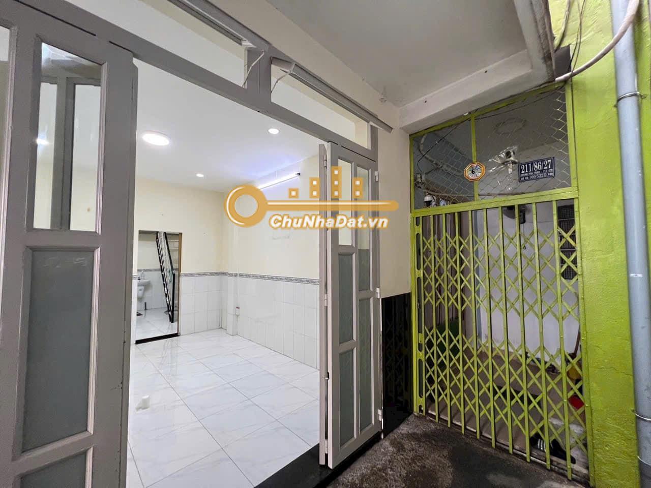 Bán Đất, nhà cấp 4 2 tầng Hẻm xe hơi Hoàng Hoa Thám, Phú Nhuận ngang 3m