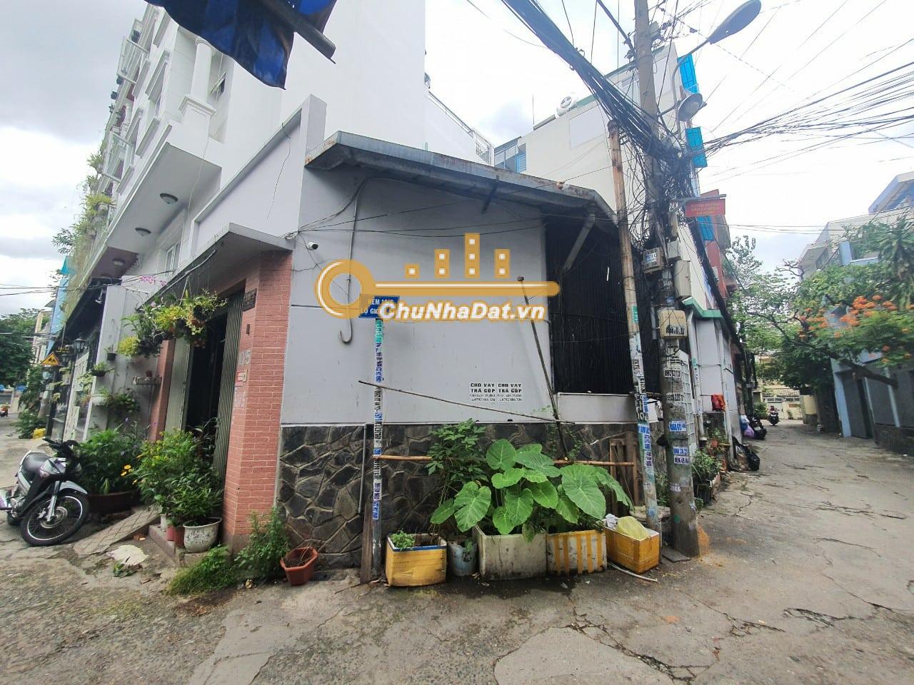 Bán Nhà 2 tầng Góc 2 mặt tiền Đặng Văn Ngữ, Phú Nhuận ngang 5.5m hướng Đông Bắc