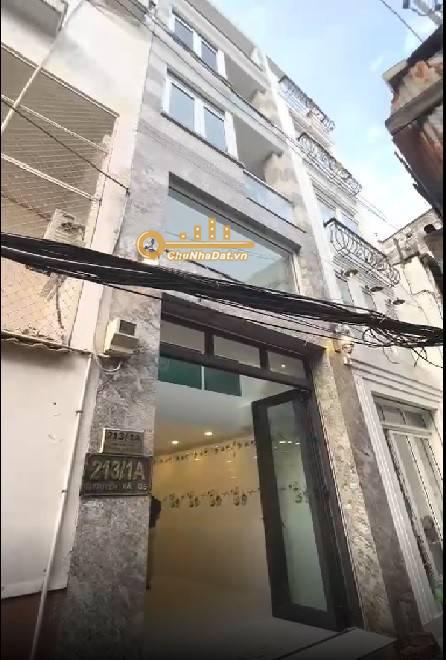 Bán Nhà 6 tầng Hẻm Nguyễn Trãi, Q.5 ngang 3.25m hướng Đông Nam