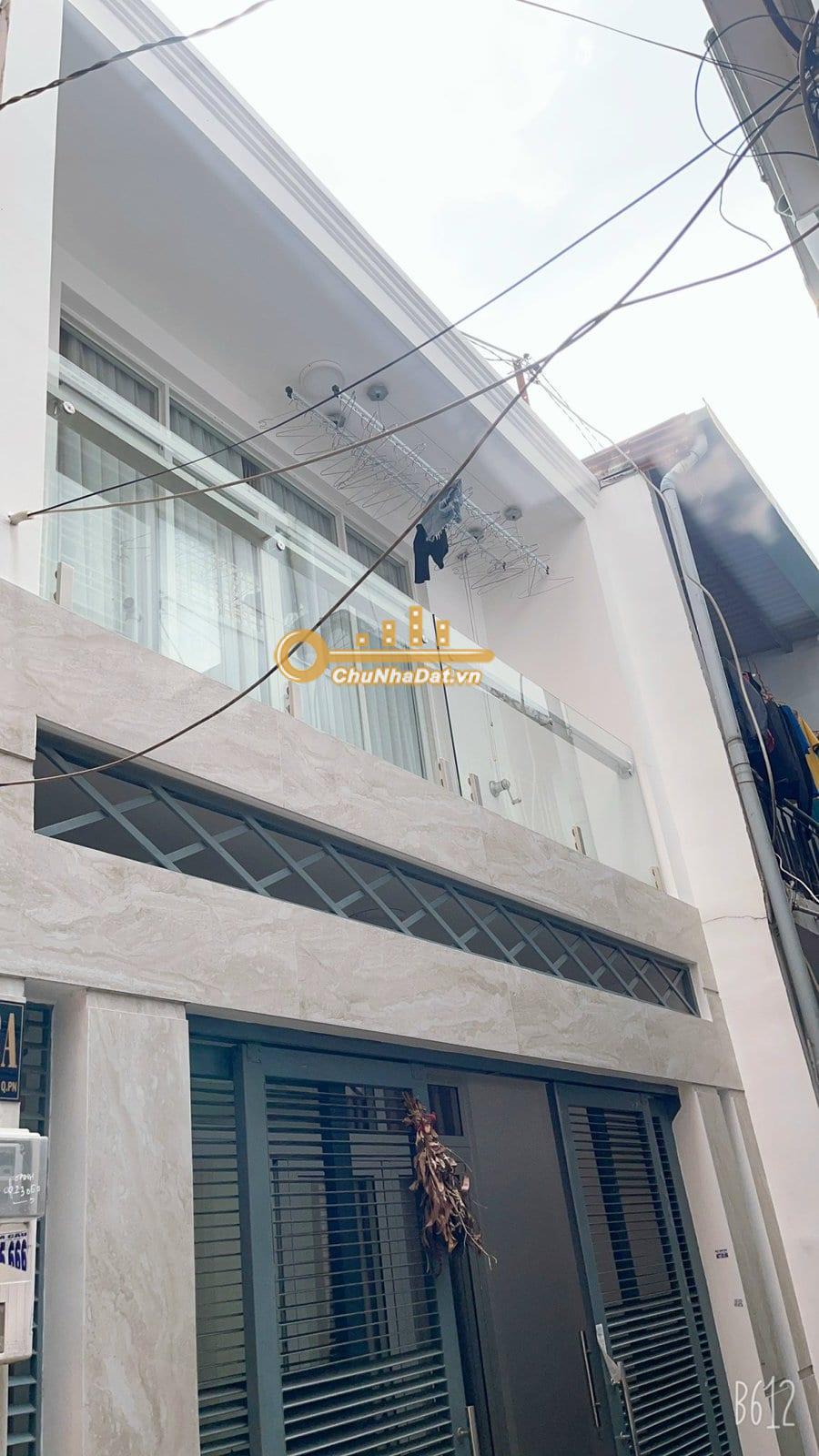 Bán Nhà 2 tầng Hẻm Nguyễn Kiệm, Phú Nhuận ngang 4.6m hướng Bắc
