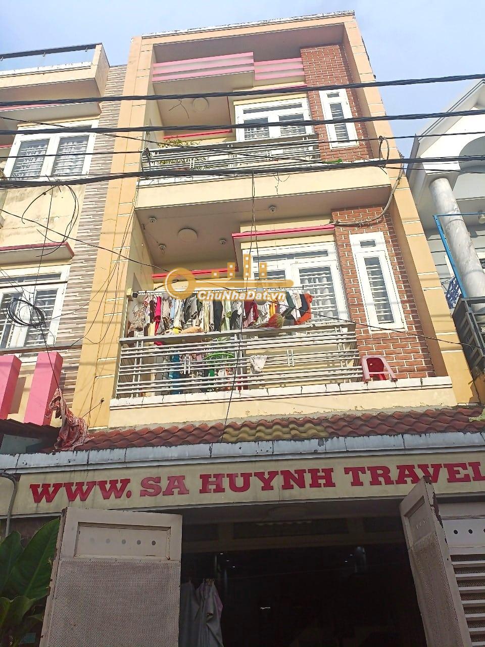 Bán Nhà 3 tầng Hẻm xe hơi Đường Số 8, Bình Tân ngang 5.07m diện tích 71 m2 hướng Tây