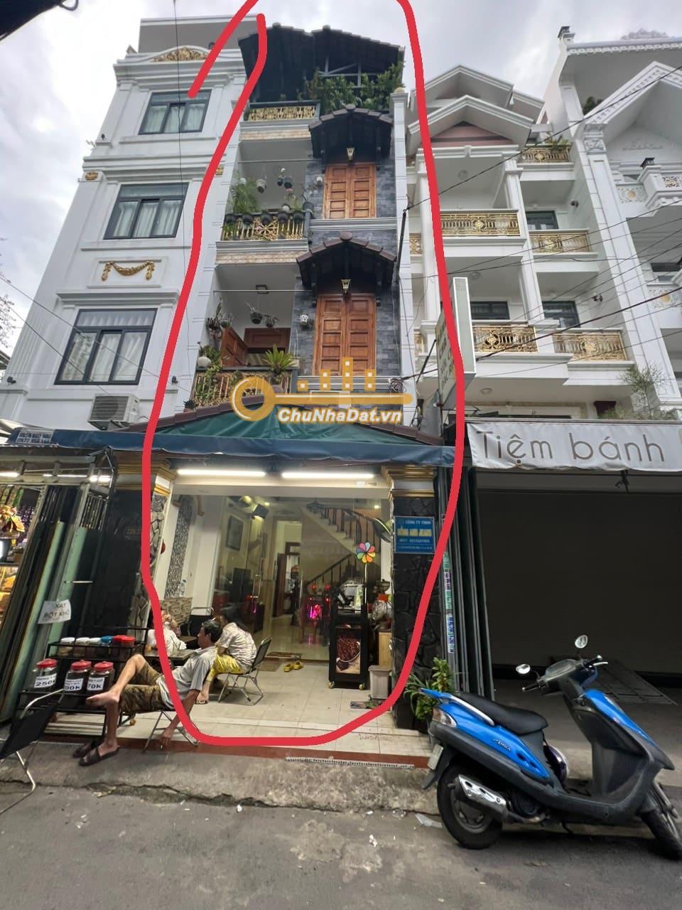 Bán Nhà 4 tầng Góc 2 mặt tiền Nguyễn Văn Luông, Gò Vấp ngang 4m diện tích 64 m2