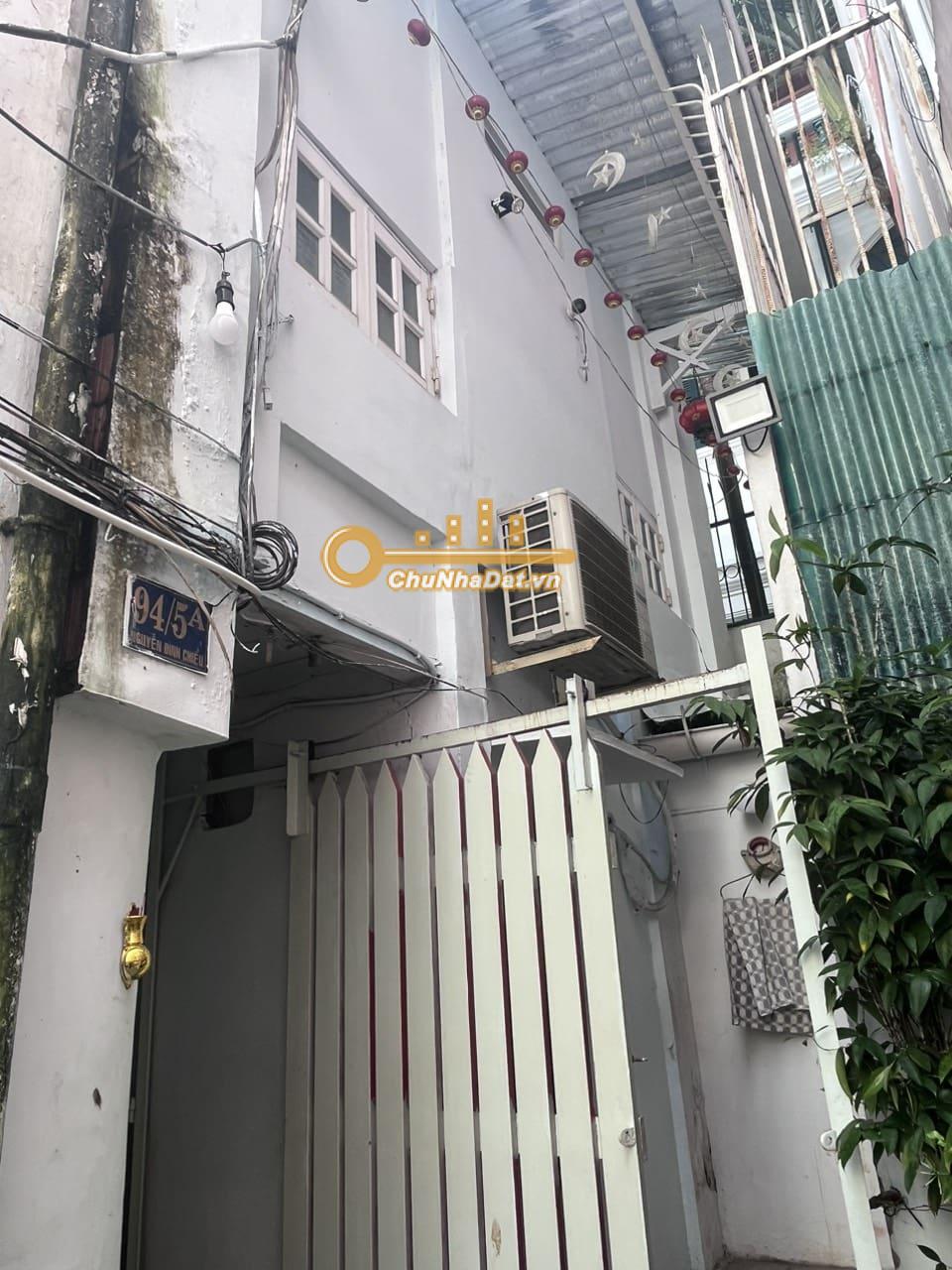 Bán Nhà 2 tầng Hẻm Nguyễn Đình Chiểu, Q.1 ngang 4m diện tích 74 m2 hướng Tây Bắc