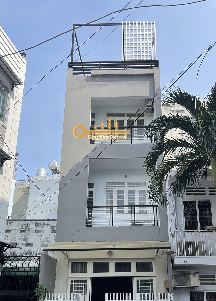 Bán Nhà 4 tầng Hẻm xe hơi Thích Quảng Đức, Phú Nhuận ngang 3.9m diện tích 46 m2