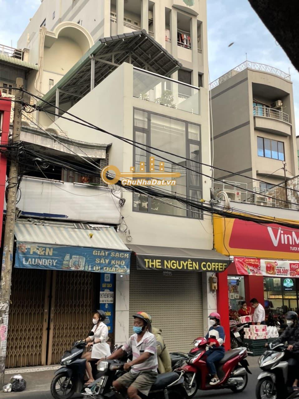 Bán Nhà 3 tầng Mặt tiền Âu Cơ, Tân Bình ngang 3.4m hướng Tây Nam