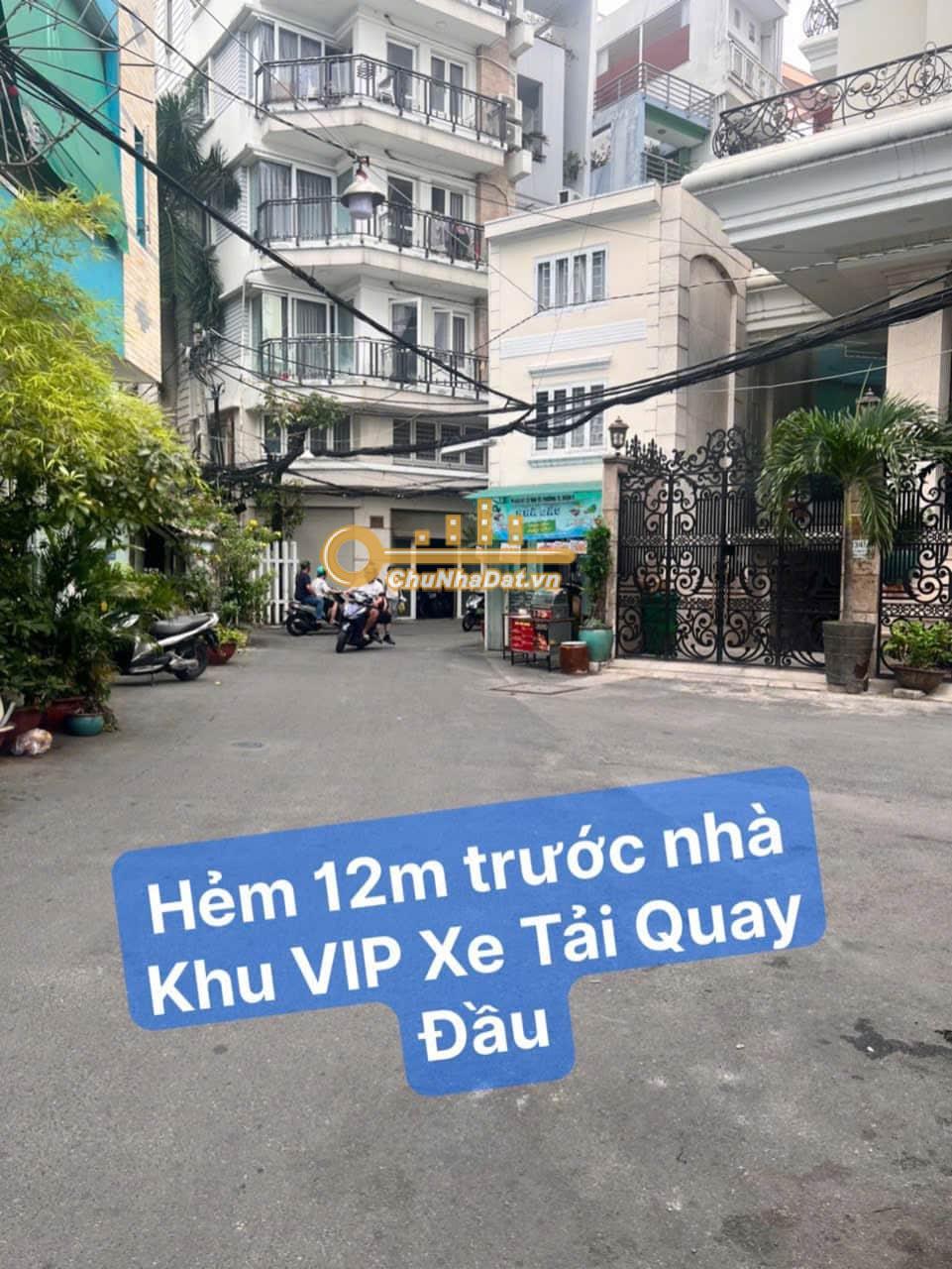 Bán Nhà 5 tầng Hẻm xe hơi Lê Văn Sỹ, Q.3 ngang 3.25m hướng Bắc