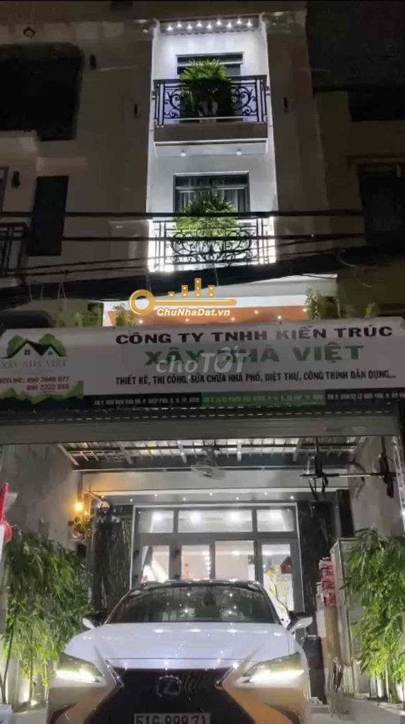 Bán Nhà 3 tầng Hẻm xe hơi Lê Đức Thọ, Gò Vấp ngang 4m