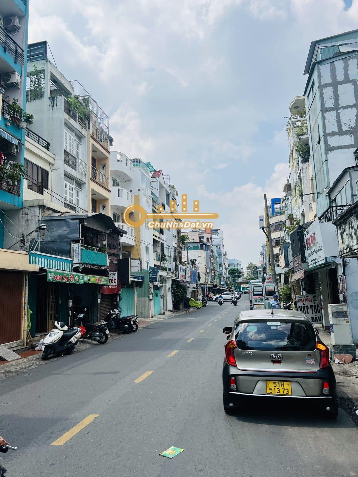 Bán Nhà 4 tầng Mặt tiền Phan Văn Trị, Q.5 ngang 3.2m hướng Bắc