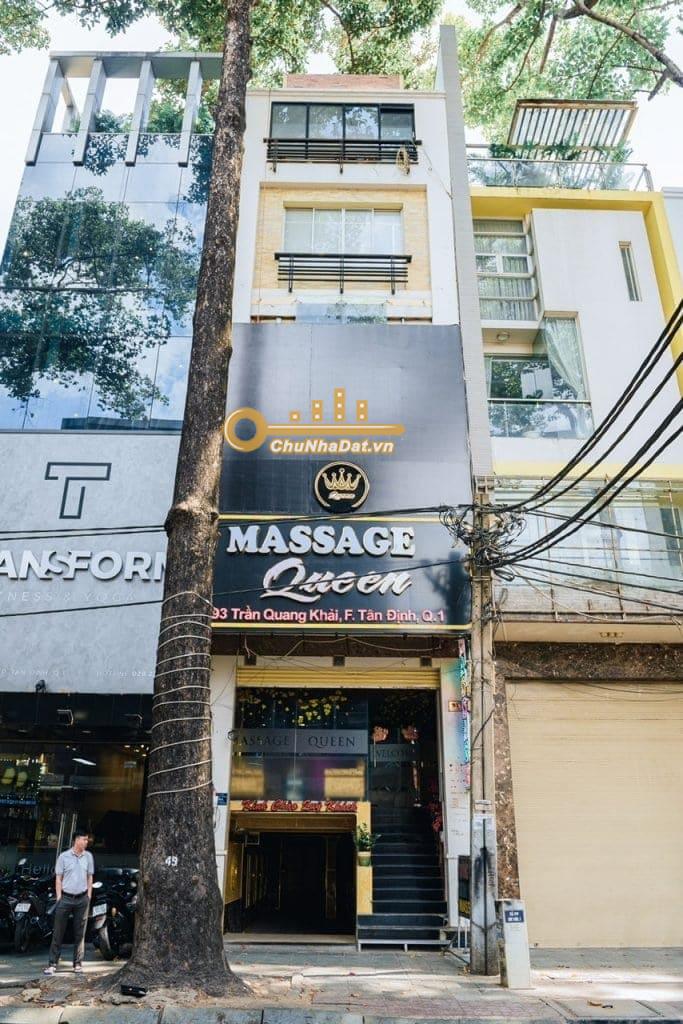 Bán Nhà 6 tầng Mặt tiền Trần Quang Khải, Q.1 ngang 4.8m diện tích 96 m2 hướng Tây