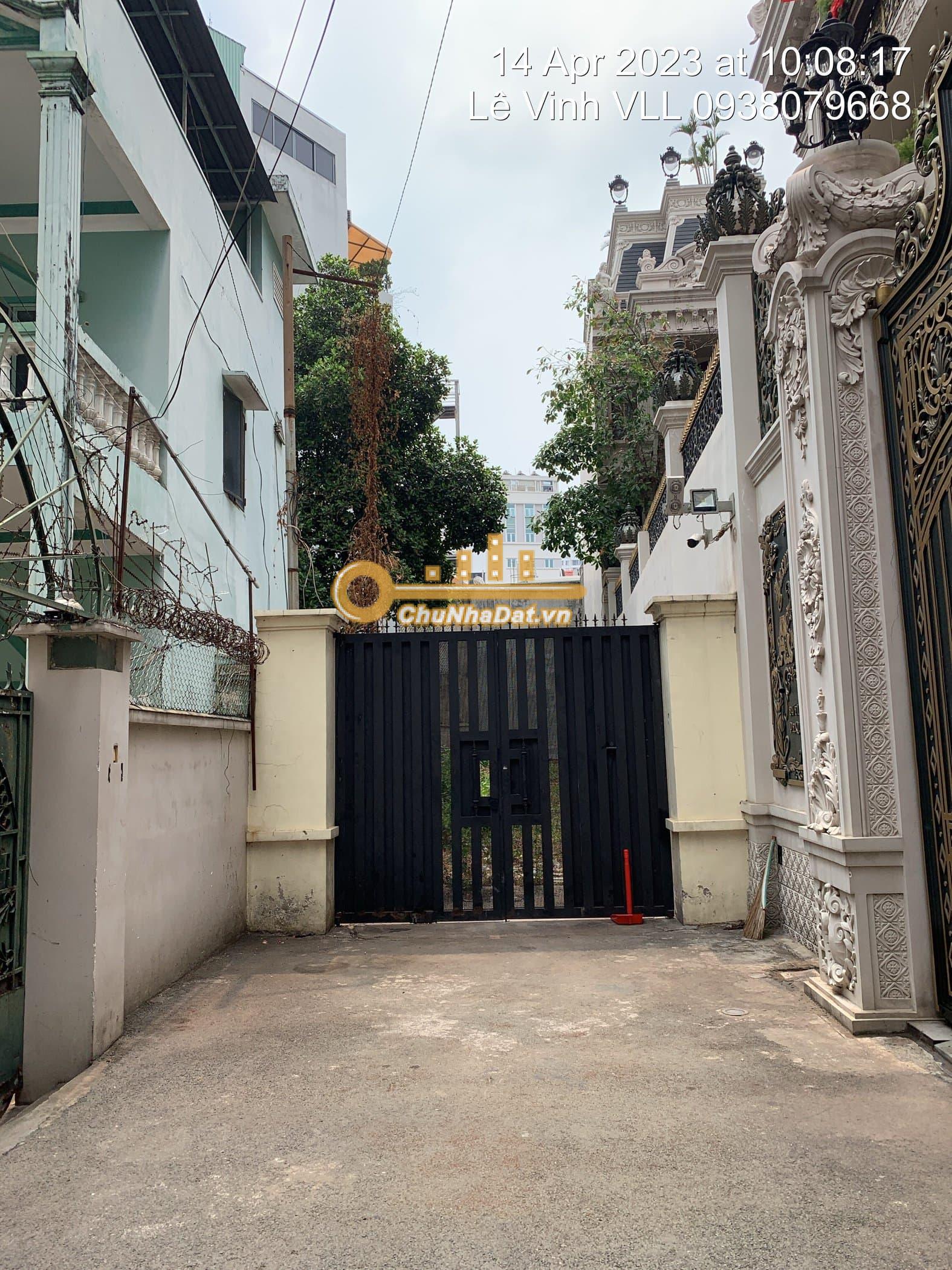 Bán Đất, nhà cấp 4 Mặt tiền Lam Sơn, Tân Bình ngang 14m diện tích 298 m2 hướng Tây